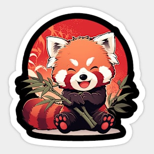 red panda Sticker